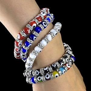 Amazon | JEWELRIESHOP トルコ イーブルアイ ブレスレット
